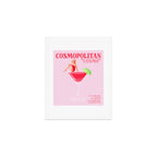 The Cosmopolitan Cocktail Art Print Gallery Image 1