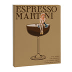 The Espresso Martini Cocktail Canvas Print Gallery Image 6