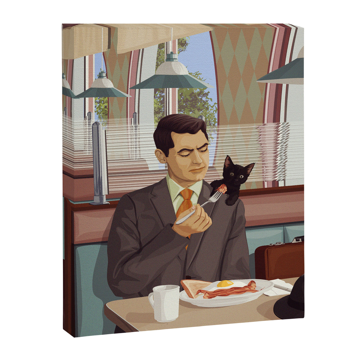 A Most Peculiar Man Canvas Print Gallery Image 6
