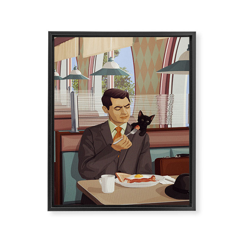A Most Peculiar Man Framed Canvas Print Gallery Image 6