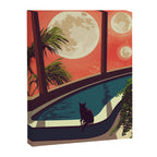 An Unusual Evening  Canvas Print Gallery Image 6