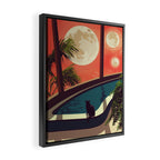 An Unusual Evening  Framed Canvas Print Gallery Image 2