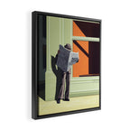 Anonymous Reader  Framed Canvas Print Gallery Image 2