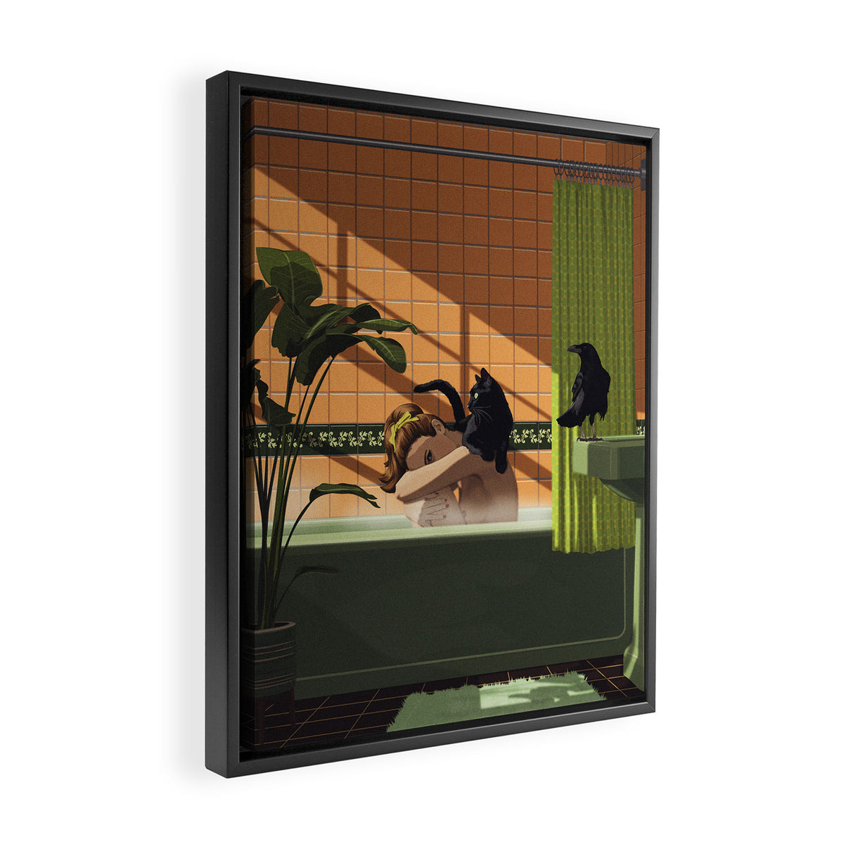 Bad Omen Framed Canvas Print Gallery Image 2
