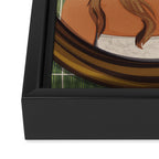 Blurred Framed Canvas Print Gallery Image 3