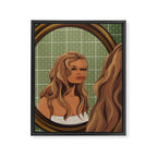 Blurred Framed Canvas Print Gallery Image 6