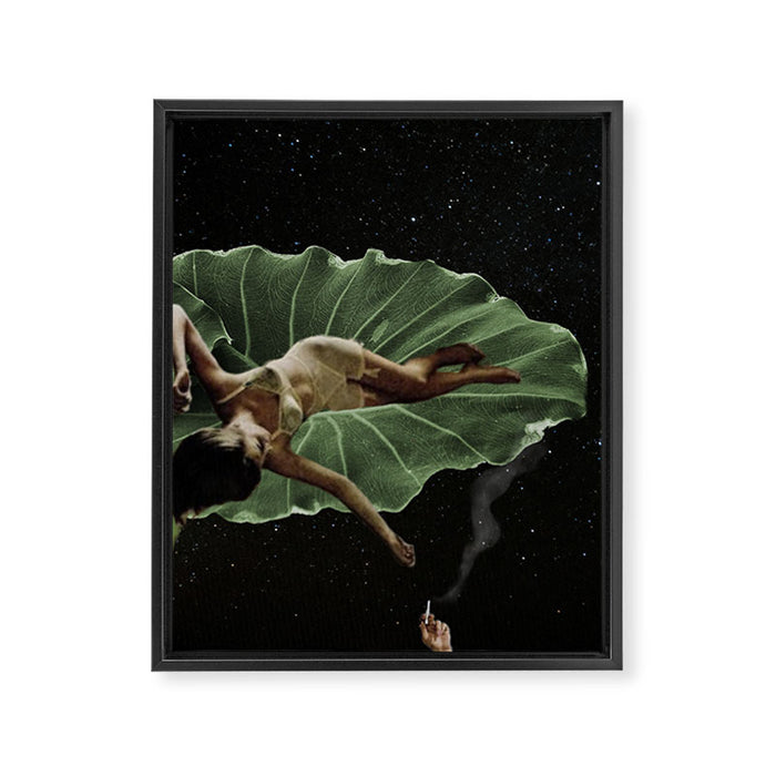 Break Framed Canvas Print Gallery Image 1