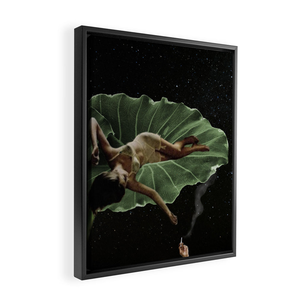 Break Framed Canvas Print Gallery Image 2
