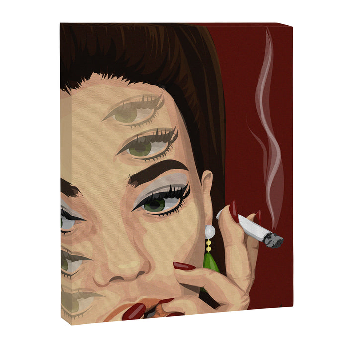 Eye Am Thinking Canvas Print Gallery Image 1