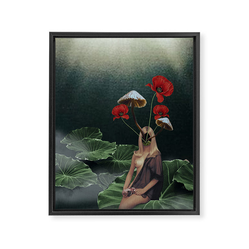 Forest Nymph Framed Canvas Print Gallery Image 6