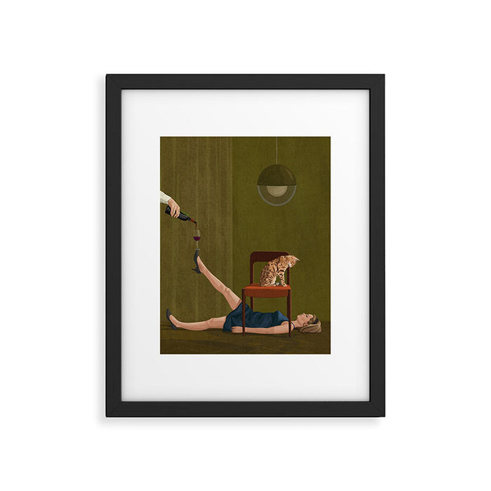 Friday Night Rituals Framed Art Print Gallery Image 1