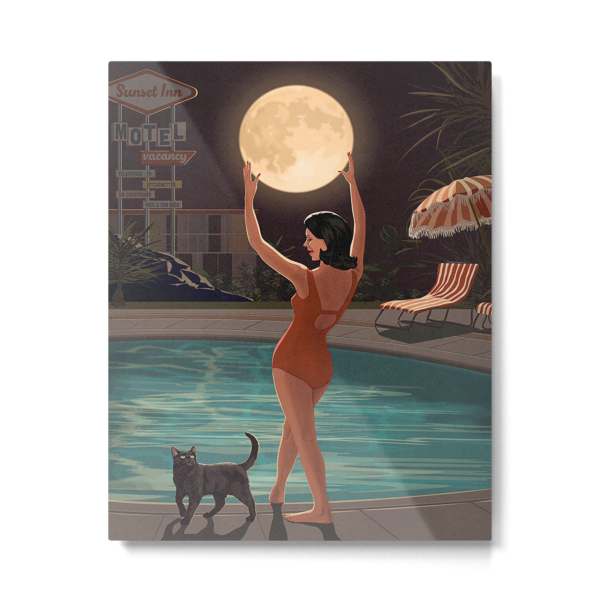 Full Moon Rituals Metal Print Gallery Image 4