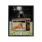 Glitchin Framed Canvas Print Gallery Image 6