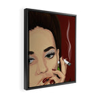 I am Thinking Framed Canvas Print Gallery Image 2