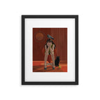 Little Miss Pigeon Head  Framed Art Print Gallery Image 5