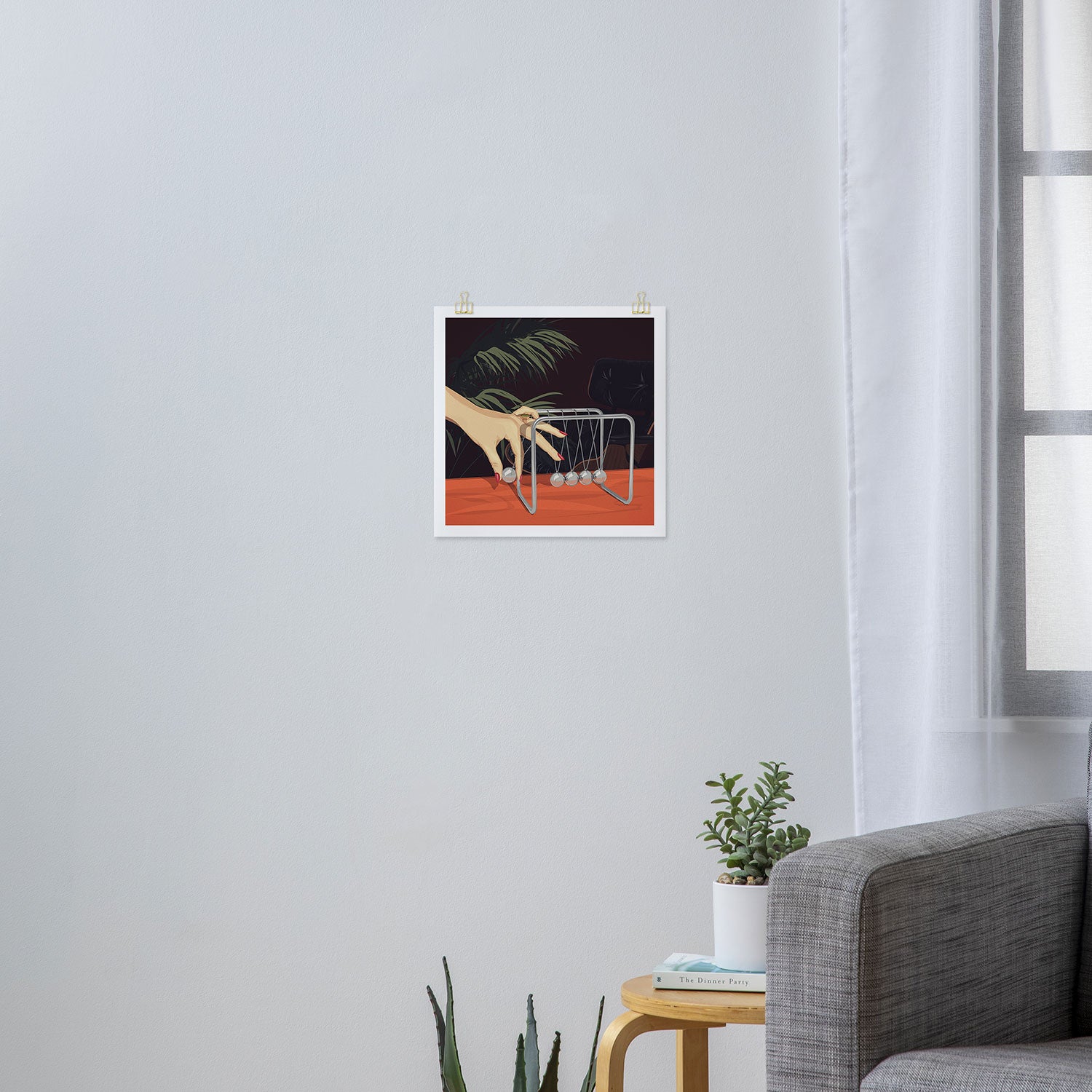 Newton's Cradle Art Print Gallery Image 3