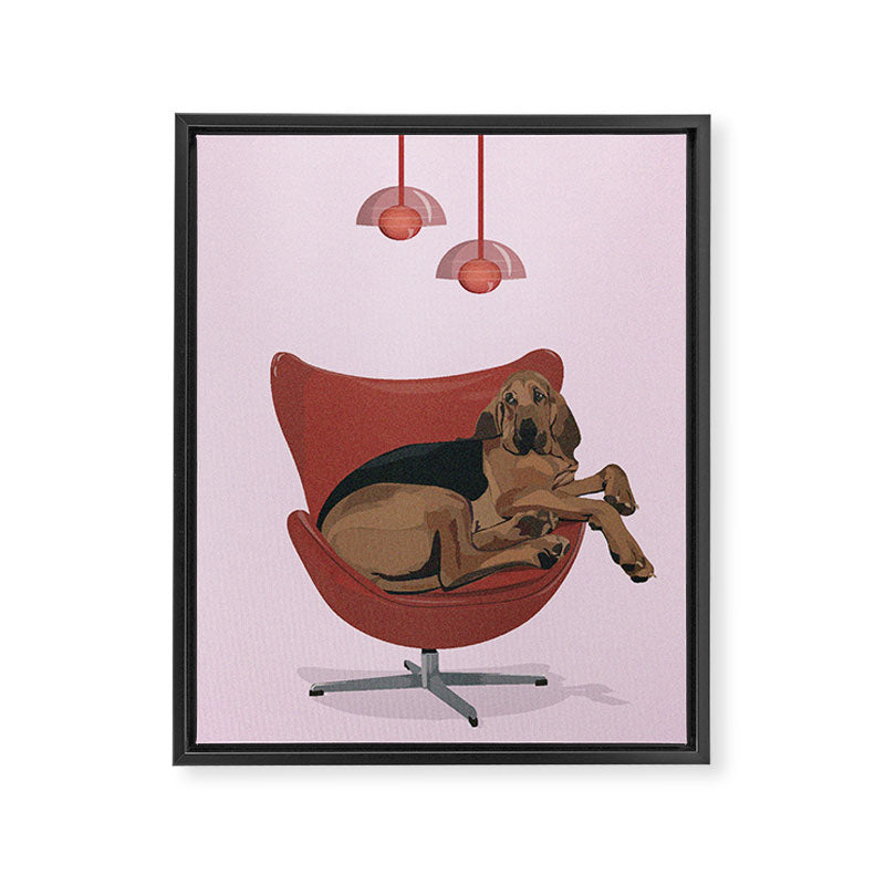 Phyllis Framed Canvas Print Gallery Image 6