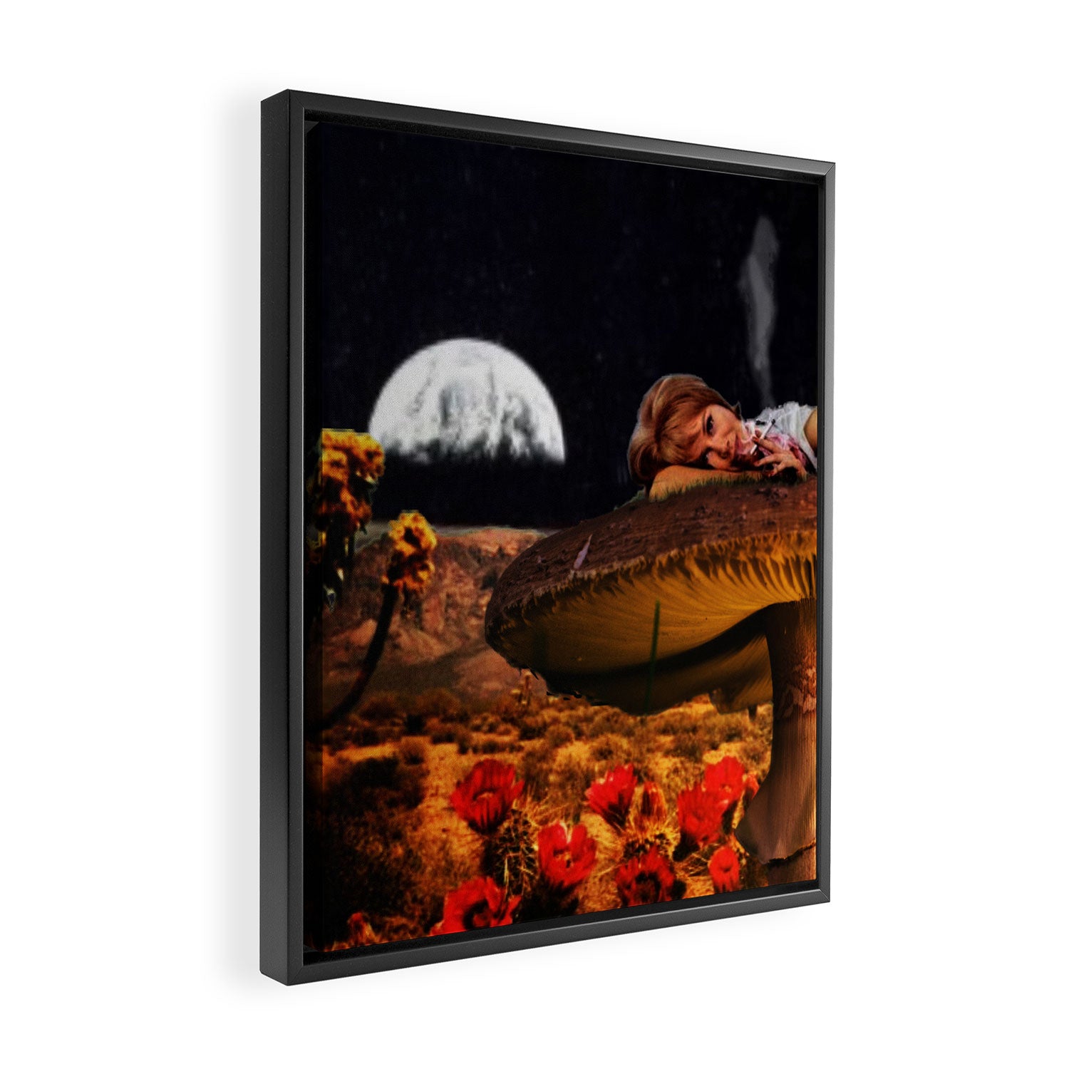 Quiet Night Framed Canvas Print Gallery Image 2