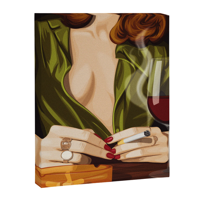 Silk Canvas Print Gallery Image 1