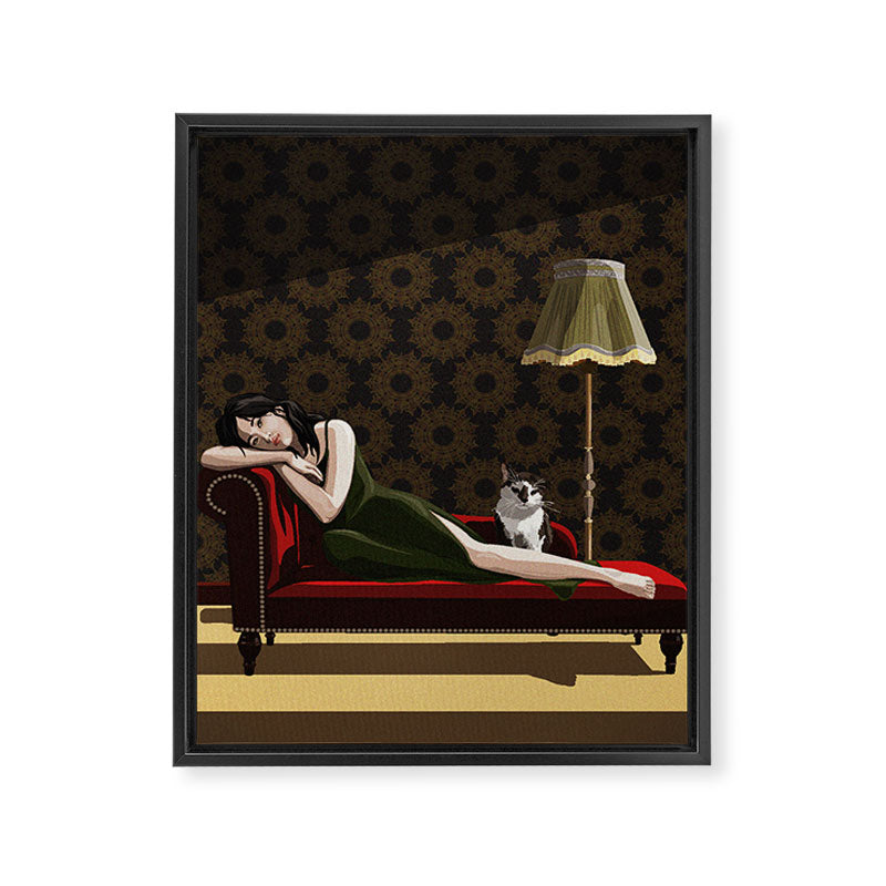 Sunbeam Daydream Framed Canvas Print Gallery Image 8