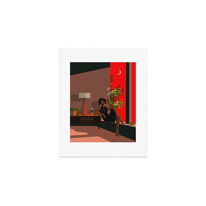 Sunset Cigarette Art Print Gallery Image 1