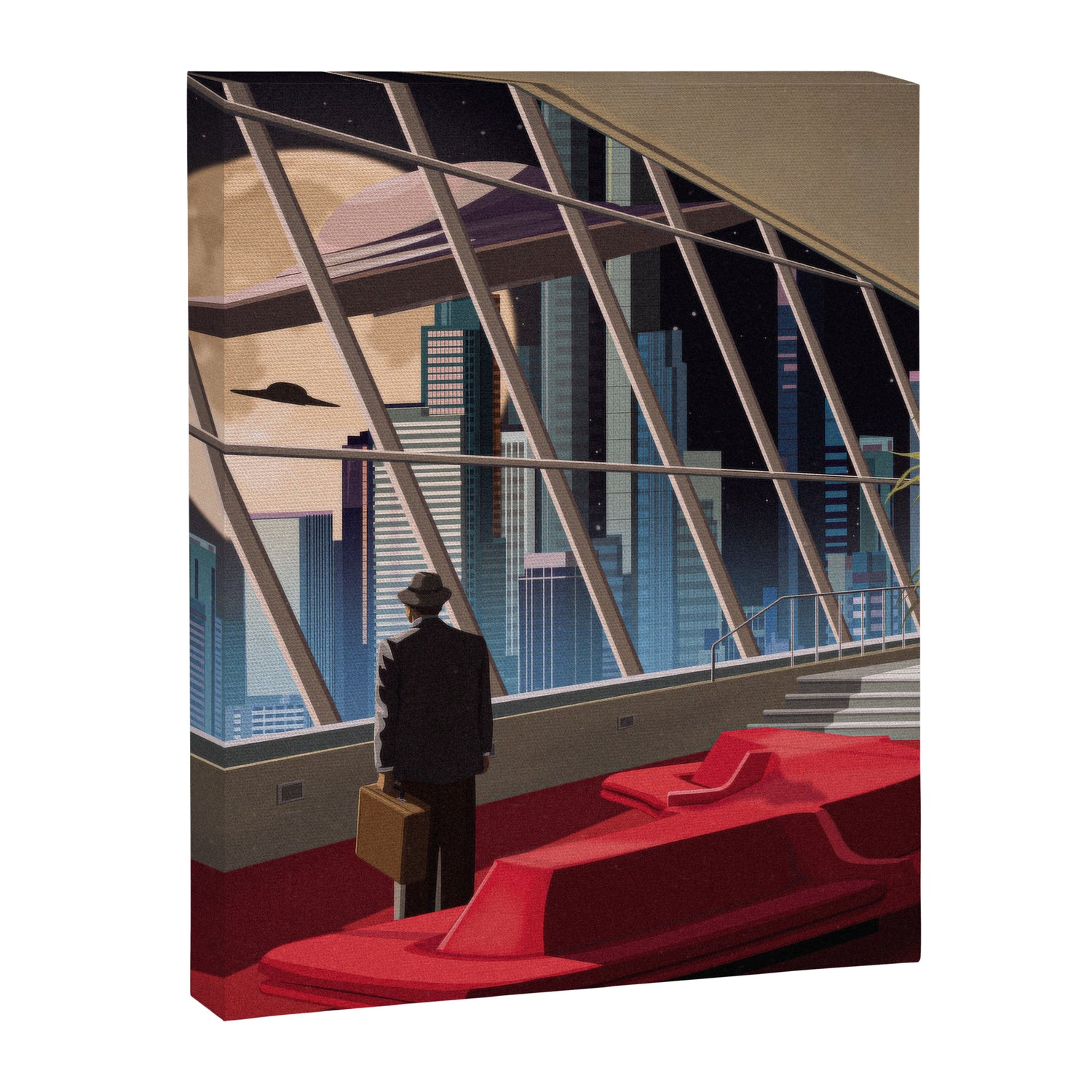 The Invasion Canvas Print Gallery Image 3