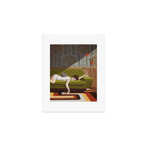 Waiting Game Art Print