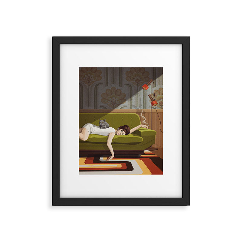 Waiting Game Framed Art Print Gallery Image 4