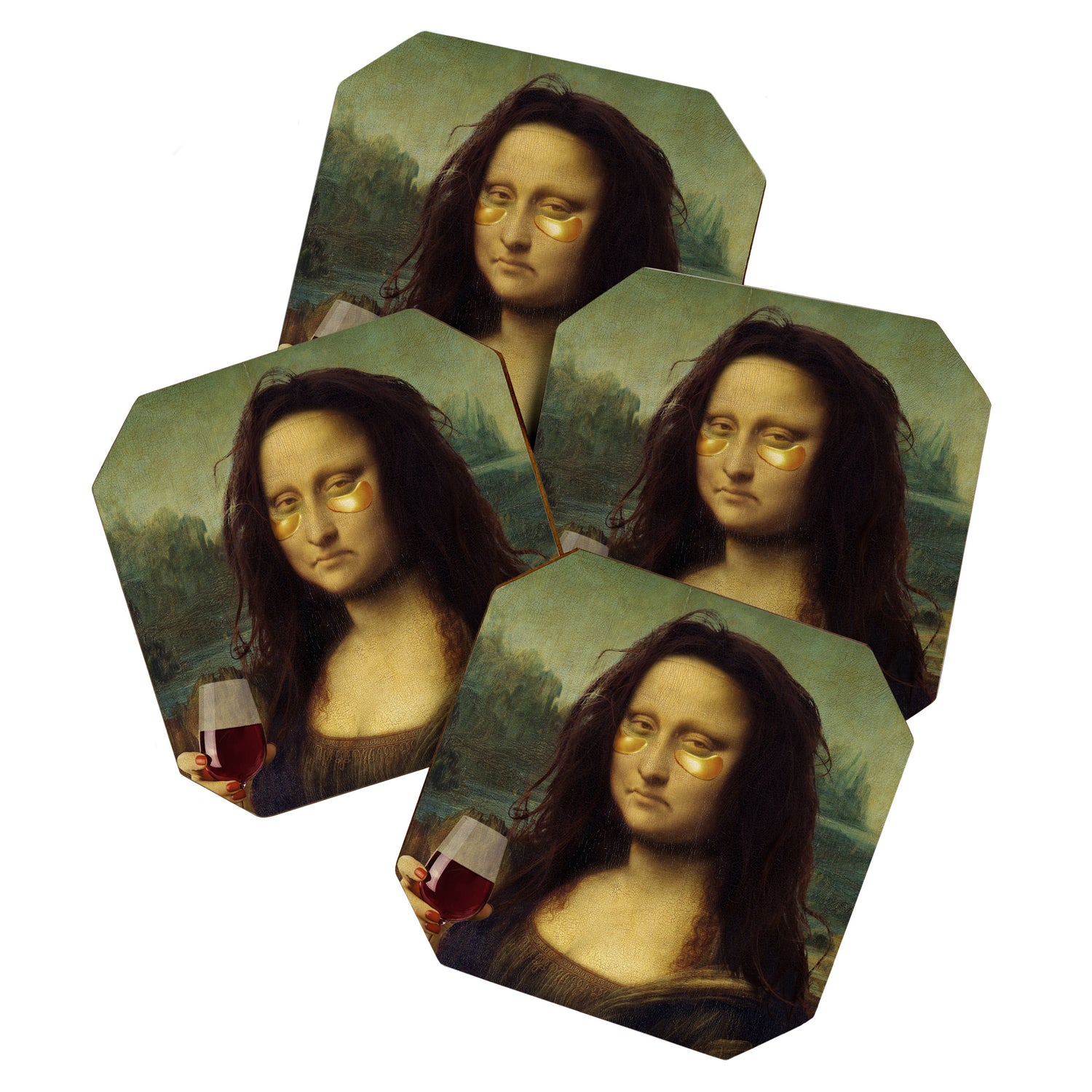 Drunk Lisa Coaster Gallery Image 1