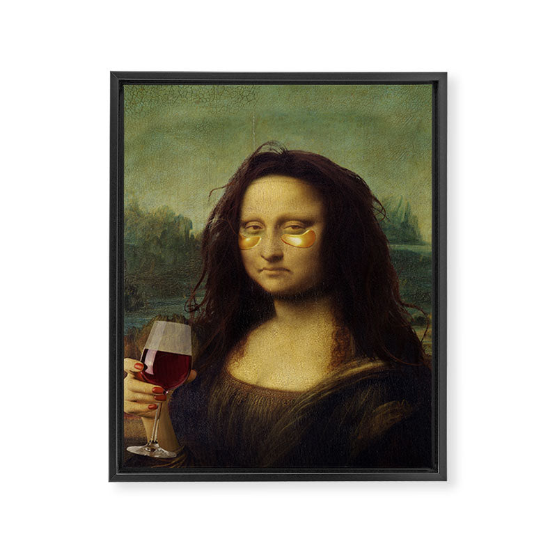 Drunk Lisa Framed Canvas Print Gallery Image 8