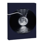 Vinyl moon Canvas Print Gallery Image 8