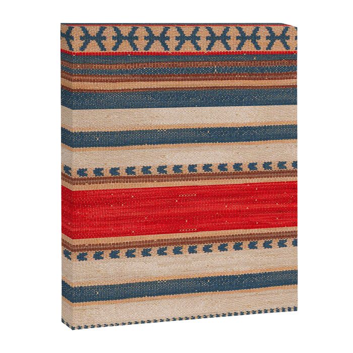 Bohemian Tapestry: Timeless Moroccan Heritage Fabrics Canvas Print Gallery Image 1