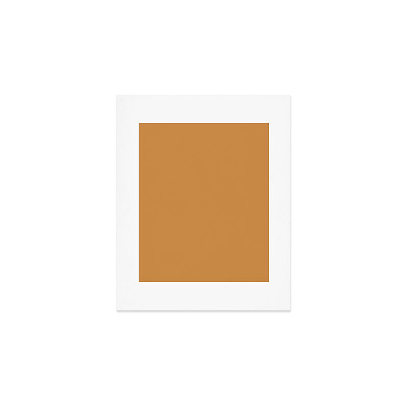 Desert Sands: Camel Skin Hue and Leather Style Art Print Gallery Image 1