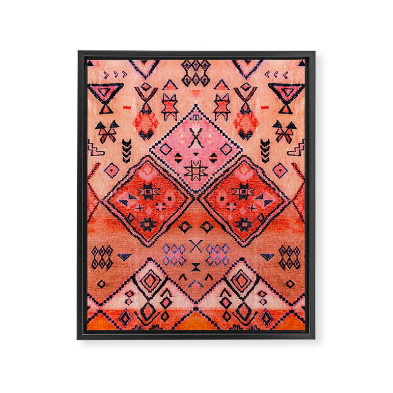 Epic Rustic & Farmhouse Style Original Moroccan Artwork  Framed Canvas Print Gallery Image 8