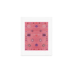 Lovely Pink Oriental Traditional Moroccan Handmade Printable Style  Art Print Gallery Image 1