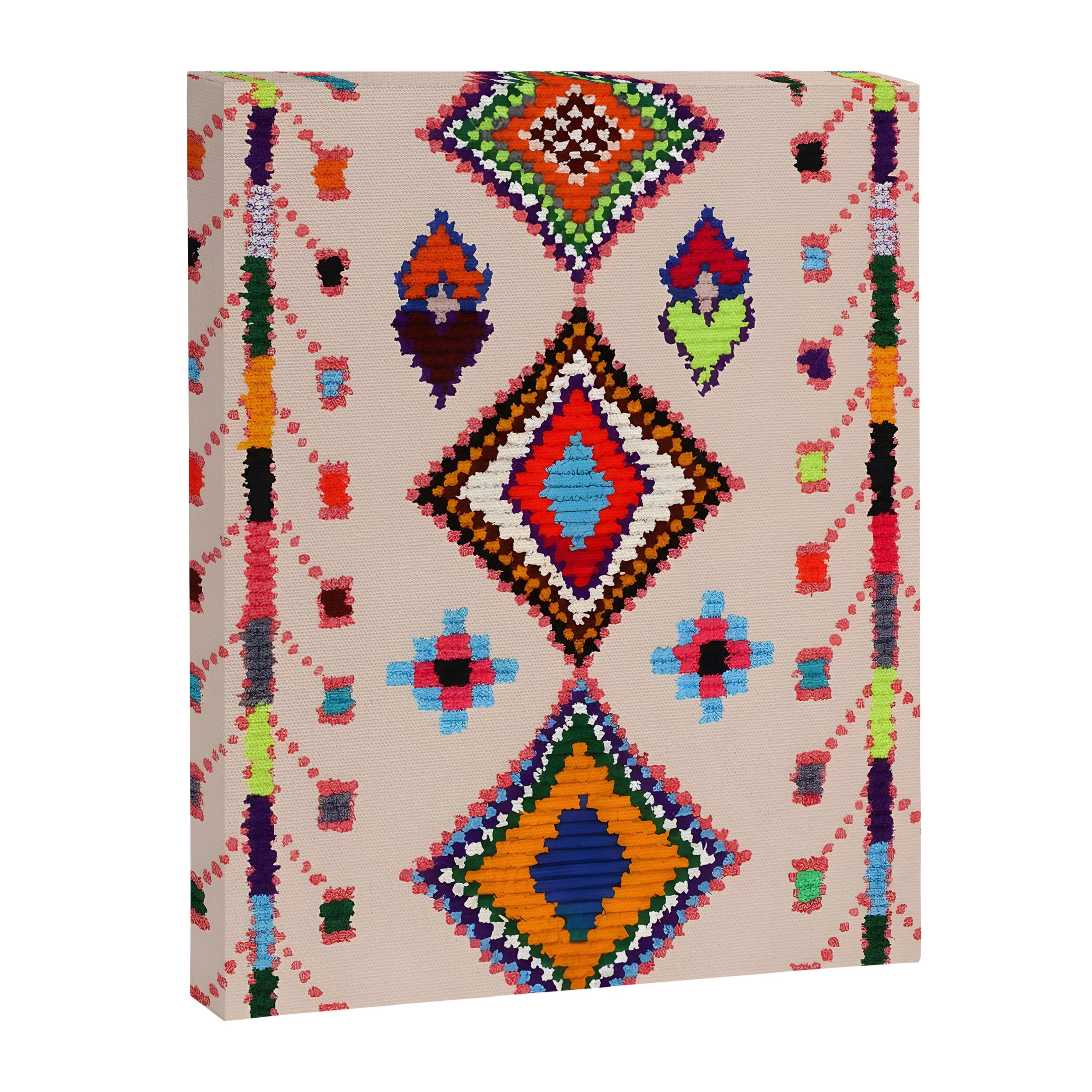 N15 - Oriental Traditional Bohemian Moroccan Artwork. Canvas Print Gallery Image 6
