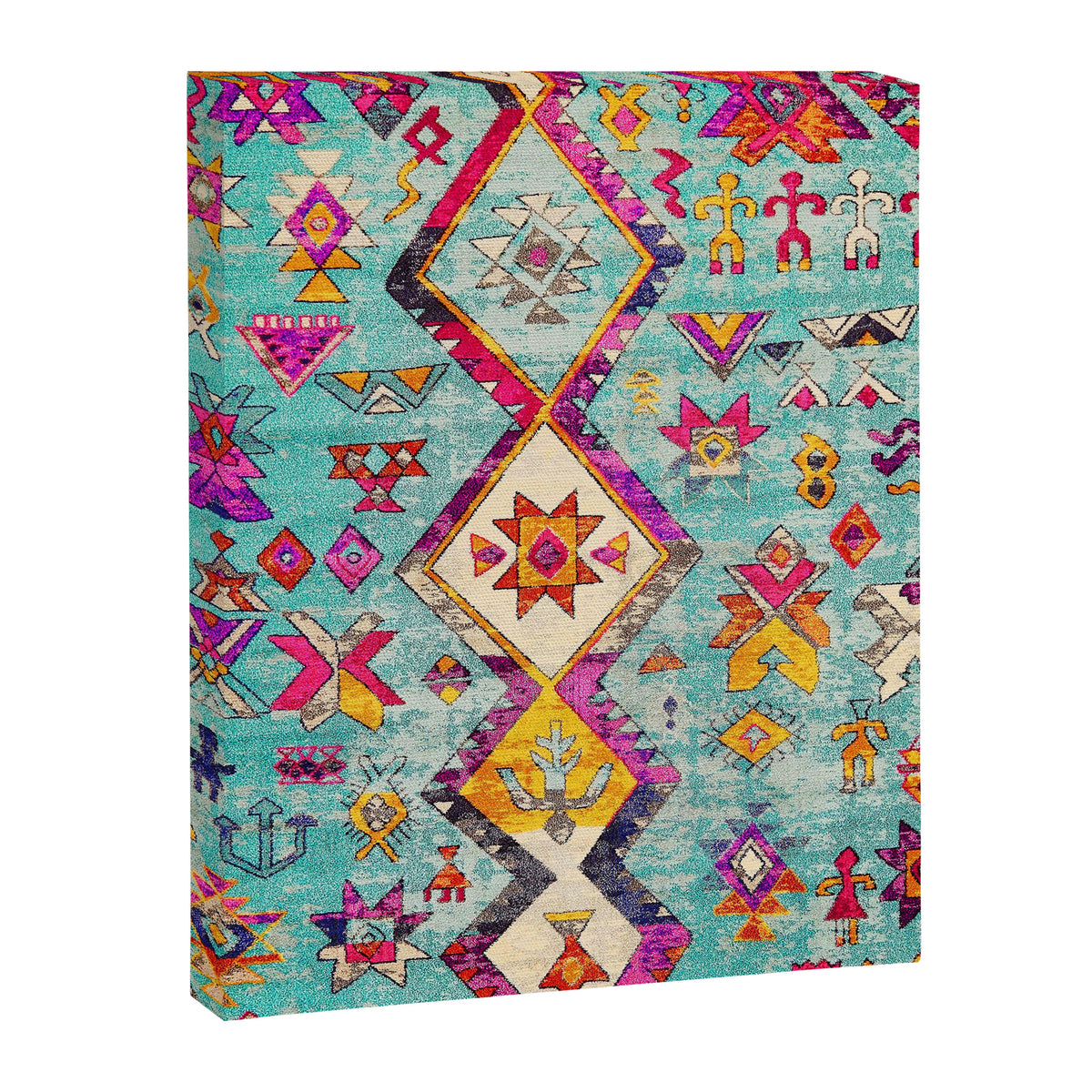 N178 - Antique Oriental Traditional Berber Bohemian Moroccan Style  Canvas Print Gallery Image 8