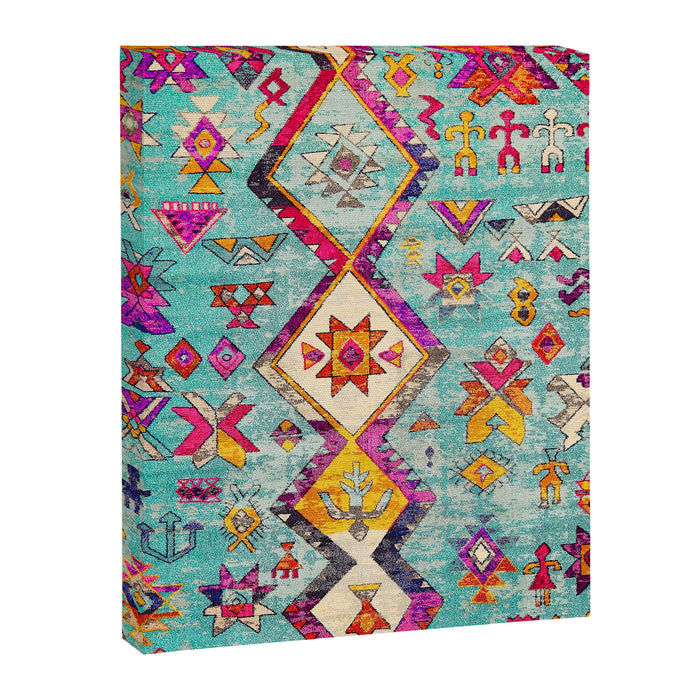 N178 - Antique Oriental Traditional Berber Bohemian Moroccan Style  Canvas Print Gallery Image 1