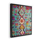 N178 - Antique Oriental Traditional Berber Bohemian Moroccan Style  Framed Canvas Print Gallery Image 2