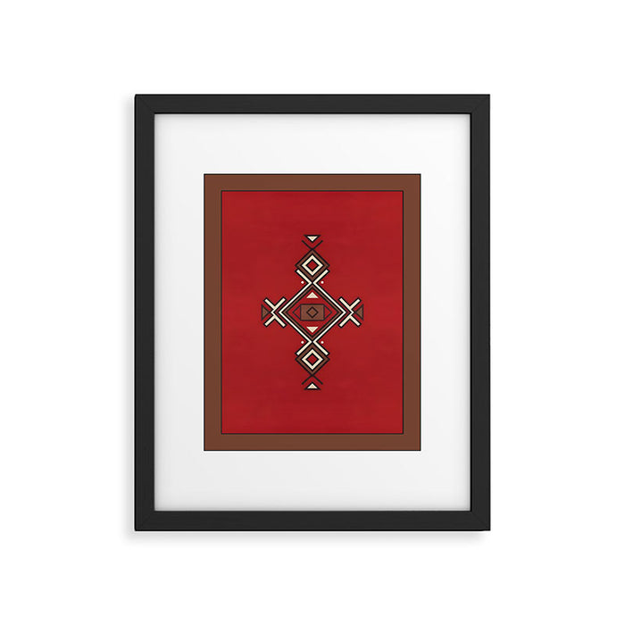 Ruby Solitude Heart of the High Desert Framed Art Print Gallery Image 1
