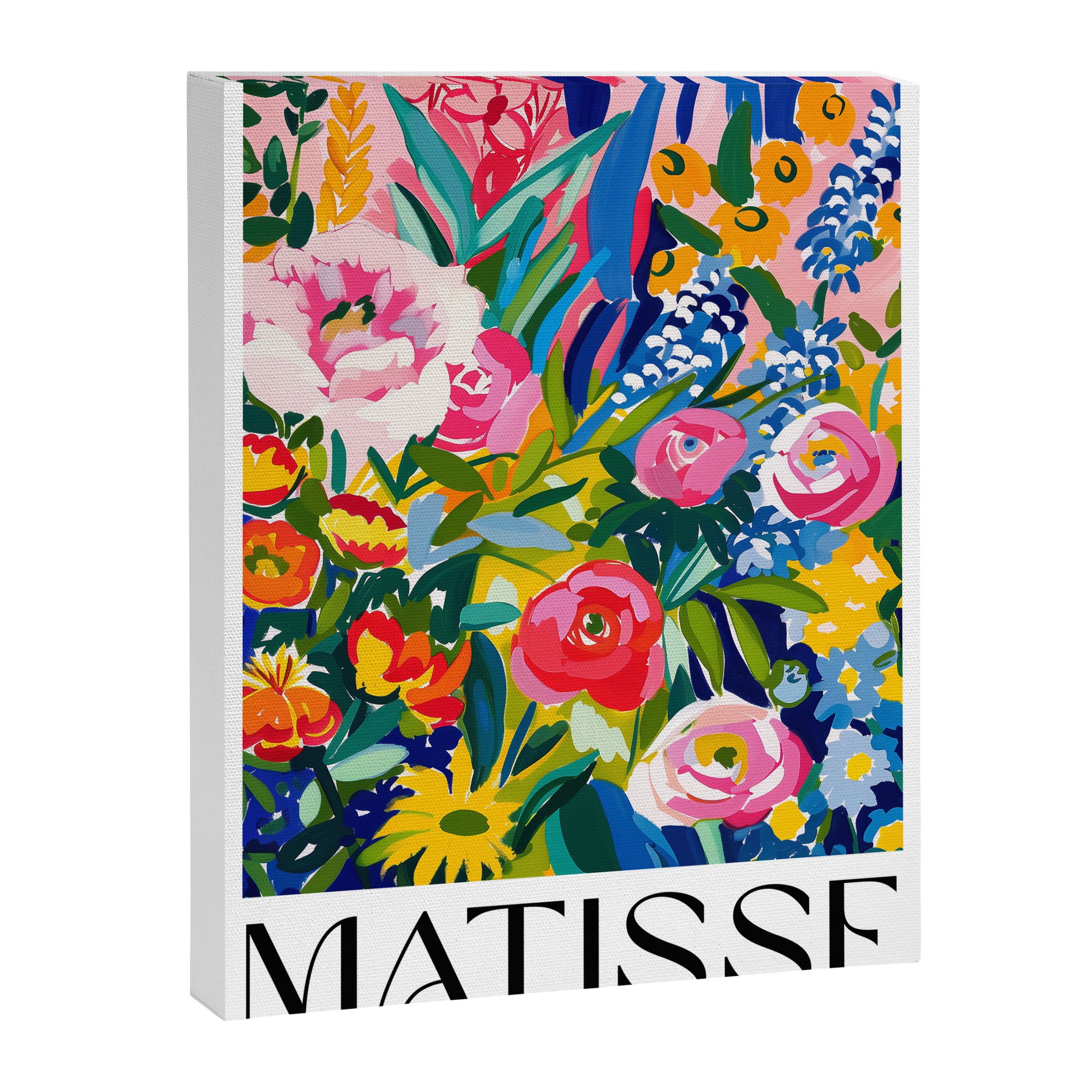 Blooming Garden - Matisse Inspired Canvas Print Gallery Image 6