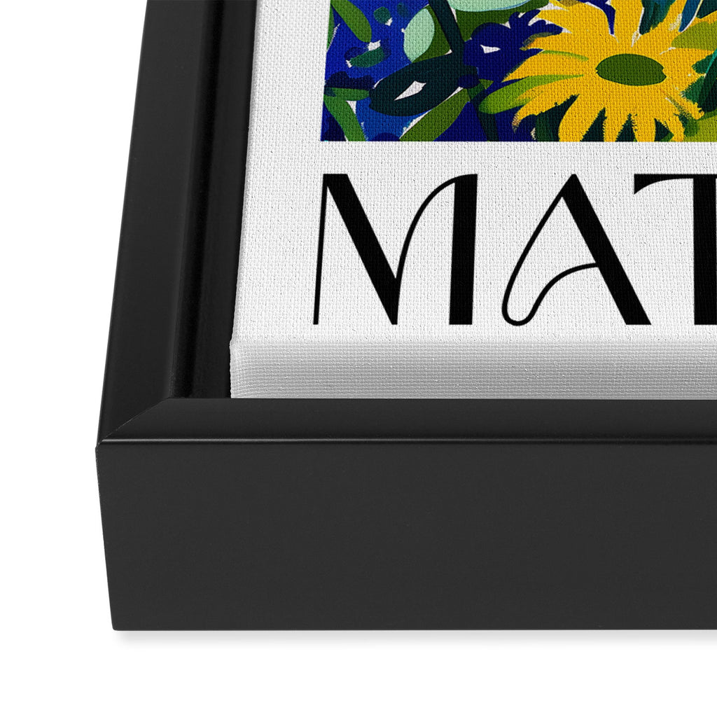 Blooming Garden - Matisse Inspired Framed Canvas Print Gallery Image 3