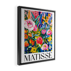 Blooming Garden - Matisse Inspired Framed Canvas Print Gallery Image 2