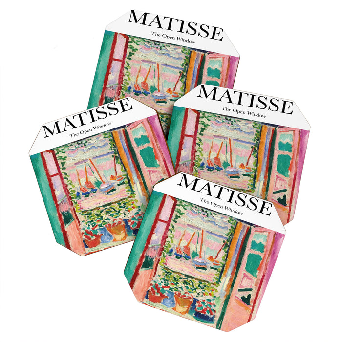 The Open Window by Henri Matisse - Artwork Design Coaster Gallery Image 1
