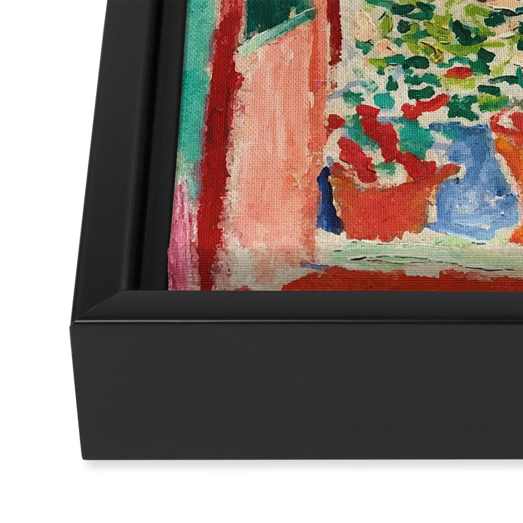 The Open Window by Henri Matisse - Artwork Design Framed Canvas Print Gallery Image 3
