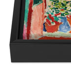 The Open Window by Henri Matisse - Artwork Design Framed Canvas Print Gallery Image 3