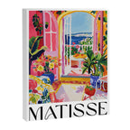Mediterranean Bloom - Matisse inspired Canvas Print Gallery Image 6