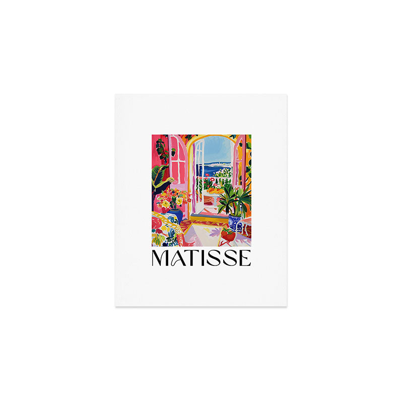 Mediterranean Bloom - Matisse inspired Art Print