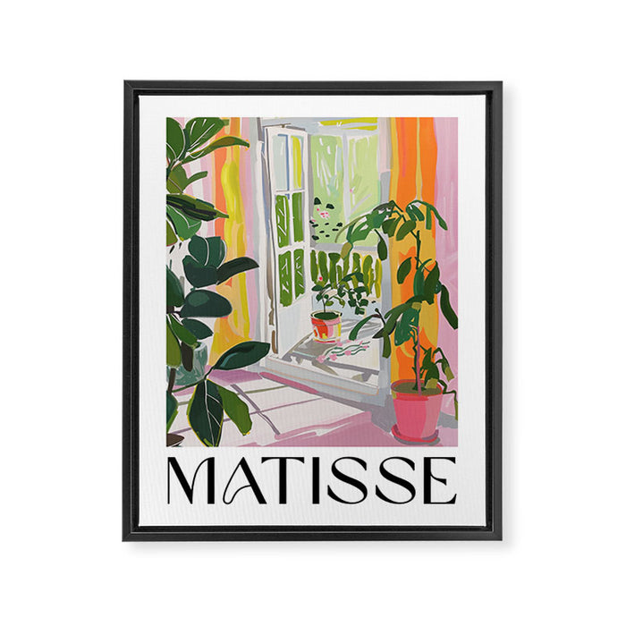 Morning Light - Matisse Inspired Framed Canvas Print Gallery Image 1