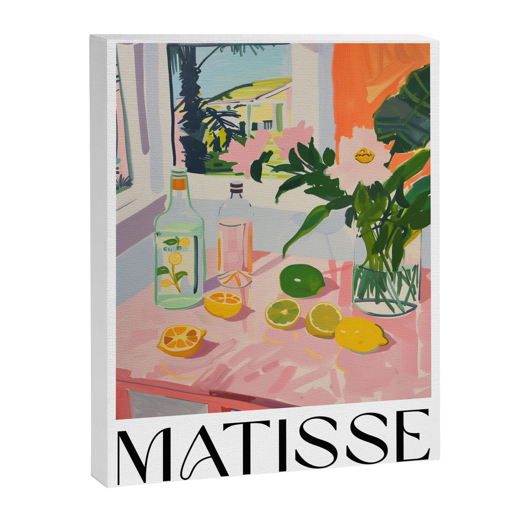 Summer Table - Matisse Inspired Canvas Print Gallery Image 6